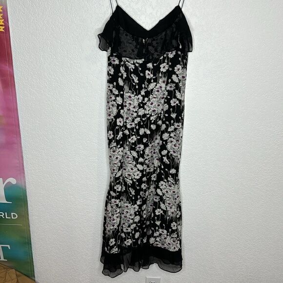 New Cinq à Sept Joelle Floral Silk Slip Dress Size 2 - Picture 7 of 16